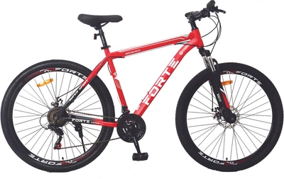 Велосипед Forte Braves МТВ 27,5"/17" (117835) красный