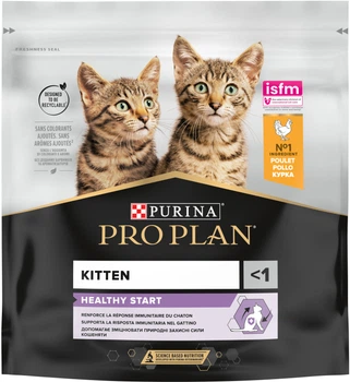 Сухой корм Purina Pro Plan Kitten <1 Healthy Start для котят с курицей 400 г (7613036545099)