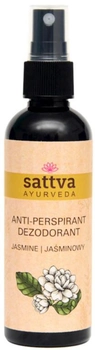 Naturalny dezodorant na bazie wody Sattva Ayurveda Jasmine 80 ml (5903794185692)