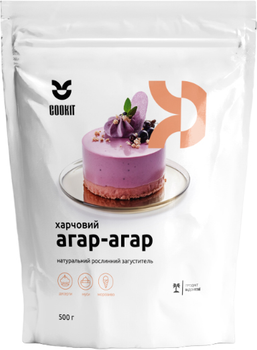 Агар-агар COOKIT Харчовий 500 г (PLAA0,5)