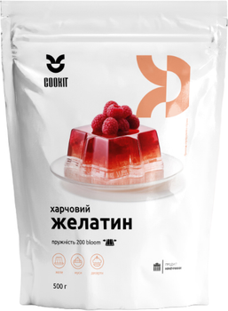 Желатин COOKIT bloom 200 Харчовий 500 г (PL200J0,5)