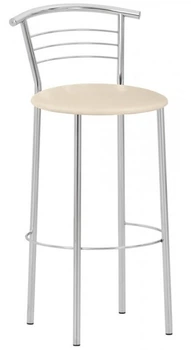 Барный стул Nowy Styl Marco hoker chrome V-18 бежевый