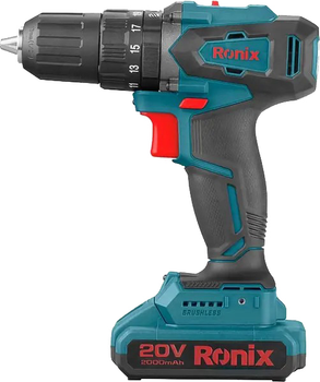 Дриль-шурупокрут ударний акумуляторний Ronix 8900K 20 В
