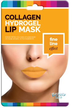 Колагенова маска для губ Beauty Face з 24k золотом (5902596328238)