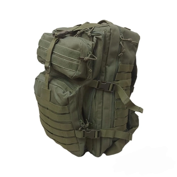 Армійський рюкзак 45 літрів чоловічий оливковий тактичний солдатський