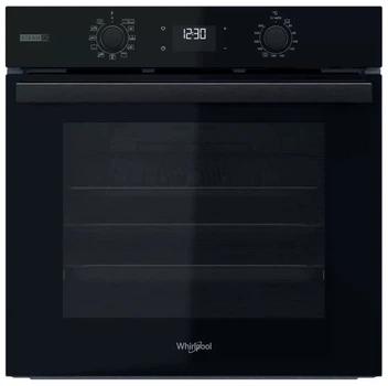 Духовой шкаф Whirlpool электрический, 71л, A+, дисплей, конвекция, телескопические направляющие, пар, черный (OMSR58CU1SB)