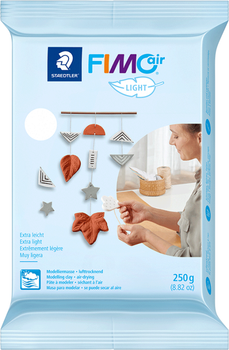 Пластика самозастывающая Fimo Air Light Белая 250 г (4007817813041)