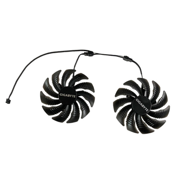 Вентилятори 2шт 87мм 12В 4пін PLD09210S12HH Gigabyte GTX 1050 1060 RX570