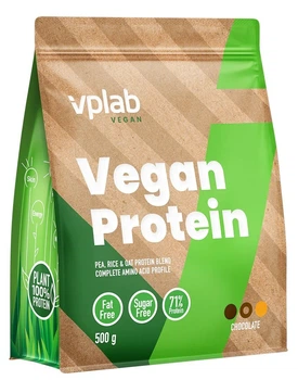 Веганский протеин VPlab Vegan Protein шоколад 500г