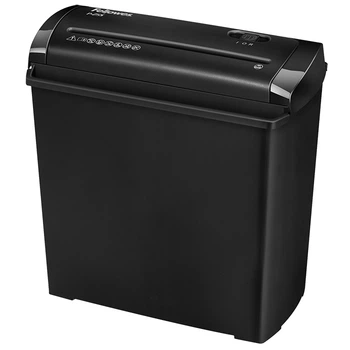 Уничтожитель бумаги Fellowes P-25S4 5 листов черный (f.U4701001)