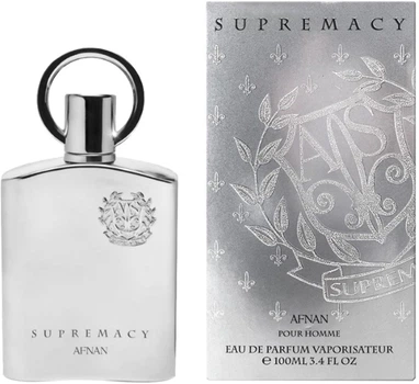Парфюмированная вода для мужчин Afnan Perfumes Supremacy Silver 100 мл (6290171000976)