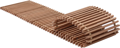 Решетка для конвектора KONVEKA GR 240-32 OAK дуб