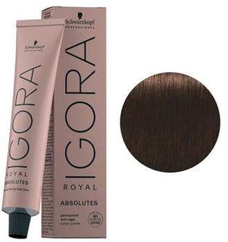 Фарба для волосся Schwarzkopf Igora Royal Absolutes 4-60 Середньо-коричневий шоколад 60ml (4045787278163)