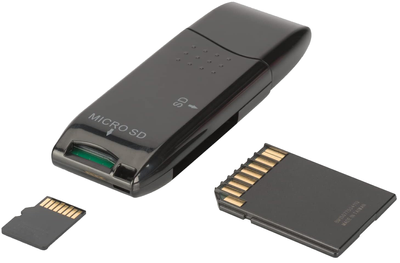 Czytnik kart Digitus USB 2.0 2-w-1 (DA-70310-3)