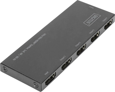 Czarny rozdzielacz Digitus HDMI 4K (DS-45323)