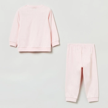 Piżama (koszulka z długim rękawem + spodnie) dziecięca OVS Piżama Girl Heavenly Pin 1812959 98 cm Różowa (8056781437858)