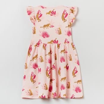 Suknia dziecięca OVS Aop Dress 13-1407 Tpg + Aop 1799848 104 cm Różowa (8056781062609)