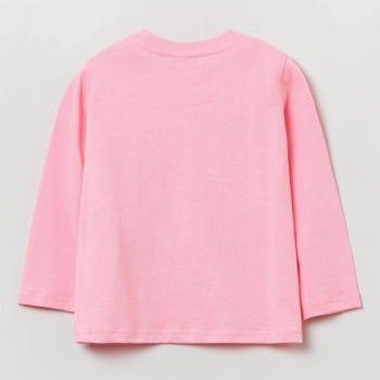 Longsleeve dziecięcy OVS T-Shirt Soli Candy Pink 1823680 80 cm Pink (8056781611289)