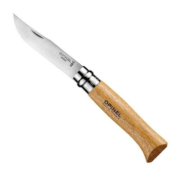 Нож Opinel 8 Inox VRI, рукоять - дуб, в коробке (002021)