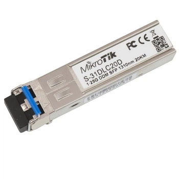 Оптичний модуль MikroTik 1.25G SM 20km 1310nm (S-31DLC20D)