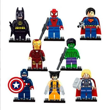 Набор фигурок iBlock Герои Марвел Marvel Hero Set 8 шт