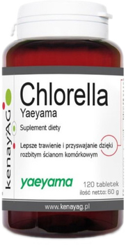 Kenay Chlorella 120 tabletek oczyszczanie (5900672150612)