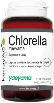 Kenay Chlorella Organiczna 180 kapsułek oczyszczanie (5900672153477)