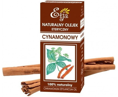 Eteryczny olejek Etja Cynamon 10 ml antybakteryjna (5908310446813)