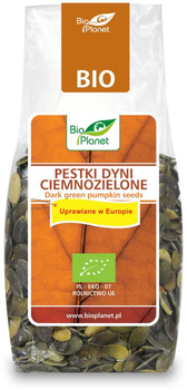 BIO PLANET Pestki dyni ciemnozielone u.w EBIO 150 g (5902175860197)