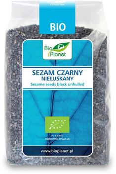 BIO PLANET Sezam czarny niełuskany BIO 250 g (5907814661937)