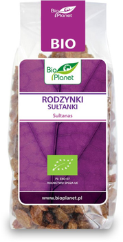 Сухофрукти BIO PLANET ізюм султана BIO 200 г (5907814661708)