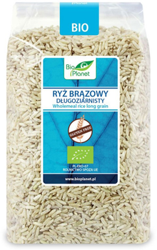 BIO PLANET Ryż brązowy długoziarnisty BIO 1kg (5907814666369)