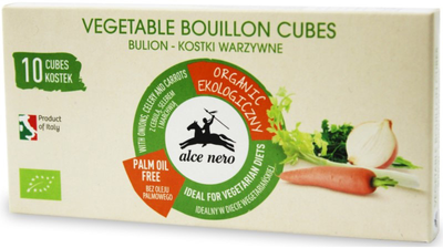 ALCE NERO Bulion - Kostki Warzywne BIO 100 g (8009004811409)