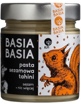 Pięć Przemian Pasta sezamowa Tahini 210 g Basia (5905279740112)