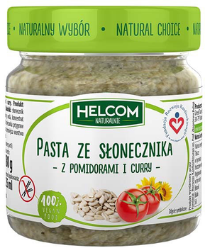 Helcom Pasta ze słonecznika z pomidorami 180 g (5902166713426)