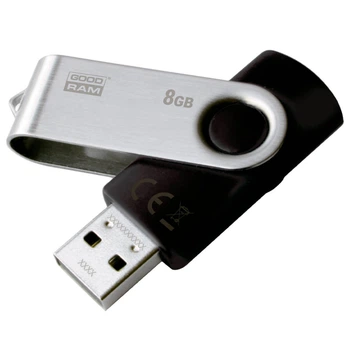 USB 8GB GOODRAM UTS2 (Twister) Black (UTS2-0080K0R11)