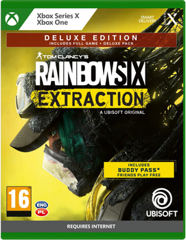 Гра Xbox One Tom Clancy's Rainbow Six Extraction De Luxe (Blu-ray) (3307216216087)