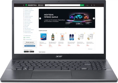 Ноутбук Acer Aspire 5 A515-57G-53JF (NX.KNZEU.00D) Steel Gray