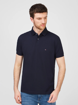 Koszulka polo męska regular fit Tommy Hilfiger MW0MW17770-DW5 S Granatowa (8720113825339)