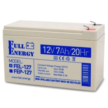 Аккумулятор Full Energy FEL-127 бесперебойное питание для офиса и дома