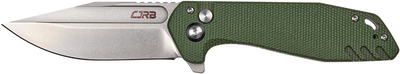 Ніж CJRB Knives Riff SW AR-RPM9 Steel Micarta Green (27980348)