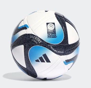 М'яч футбольний Adidas Oceaunz League HT9015 №5 Біло-синій
