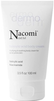 Krem do ciała Nacomi Salicylic acid purifying body Cream 100 ml (5902539717464)