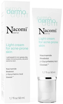Крем для обличчя Nacomi Light Cream For Acne-prone Skin 50 мл (5902539717556)