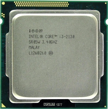 Процессор Intel Core i3-2130 3.4GHz/3MB/NoTurbo, s1155 (BX80623I32130), Tray, Б/У