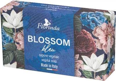 Мыло натуральное Florinda Синие цветы 200 г (8054608430549)
