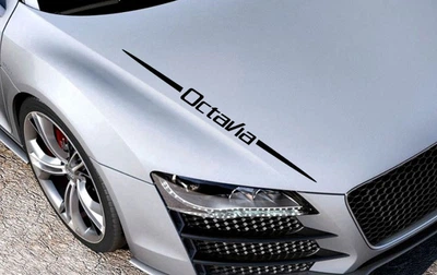 Смуги на капот ARB 3D TUNING STUDIO Шкода Октавія B 700х50х0.060мм