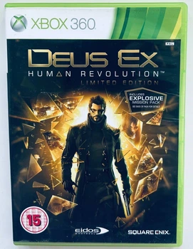 Deus Ex Human Revolution Limited Edition, Б/У, английская версия - диск для Xbox 360