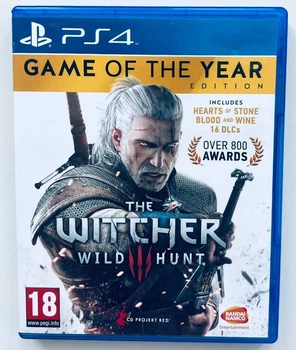 The Witcher 3 Wild Hunt Game of the Year Edition, русские субтитры - диск для PlayStation 4, Б/У