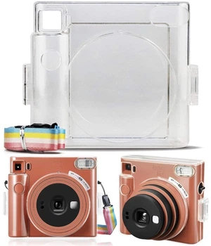 Чехол для фотокамеры SQ 1 с плечевым ремнем FujiFilm INSTAX Square SQ1 защитный противоударный прозрачный (1298166)